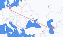 Loty z Turkmenbaszy, Turkmenistan do Berlina, Niemcy