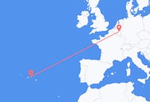 Flyg från Liège till Terceira