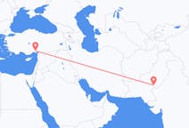 Flyrejser fra Rahim Yar Khan, Pakistan til Adana, Tyrkiet