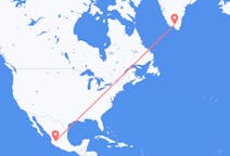 Flights from Guadalajara, Mexico to Narsarsuaq, Greenland