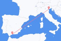 Flyreiser fra Málaga, Spania til Venezia, Italia