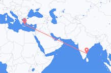 Voos de Chennai para Santorini