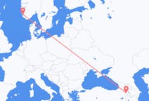 Flights from Yerevan, Armenia to Stavanger, Norway