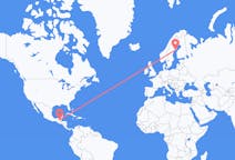 Flights from Flores, Guatemala to Umeå, Sweden