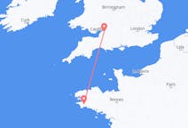 Flights from Quimper, France to Bristol, England