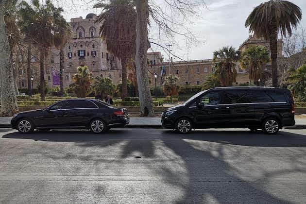 Private transfer from Palermo airport to Palermo city or vice versa