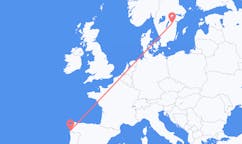 Flights from Vigo, Spain to Linköping, Sweden
