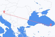 Flüge von Zagreb, nach Trabzon