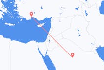 Flights from Ha il, Saudi Arabia to Antalya, Turkey