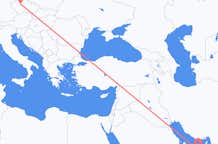 Flights from Abu Dhabi to Prague