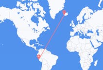 Рейсы из Лимы, Перу в Рейкьявик, Исландия