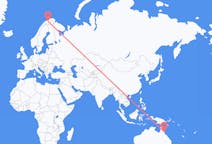 Flyg från Cairns, Australien till Alta, Norge