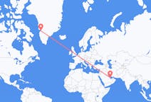 出发地 卡塔尔多哈目的地 格陵兰卡西江吉特的航班
