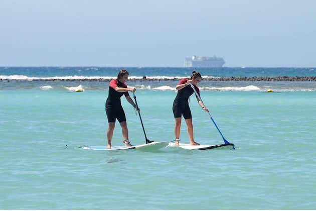 1,5-Hour Beginners Stand Up Paddle Course in Caleta de Fuste