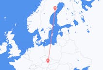 Loty z Wiedeń, Austria do Umeå, Szwecja