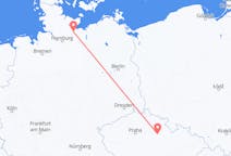 Flüge von der Stadt Pardubice in die Stadt Lübeck