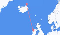 아이슬란드 토르쇼픈에서 출발해 아일랜드 노크하다(으)로 가는 항공편