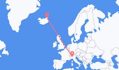 เที่ยวบิน จาก Thorshofn, ไอซ์แลนด์ ไปยัง มิลาน, อิตาลี