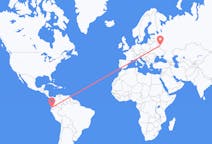 Flights from Guayaquil, Ecuador to Bryansk, Russia