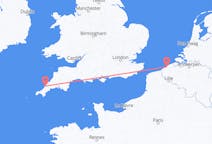 Flights from Ostend, Belgium to Newquay, the United Kingdom