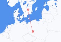 Flights from Wrocław in Poland to Växjö in Sweden