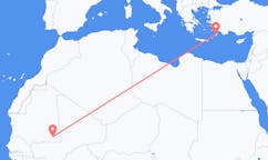 Flights from Nema to Rhodes