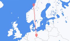 Loty z miasta Namsos do miasta Drezno