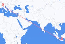 Flights from Surakarta to Milan
