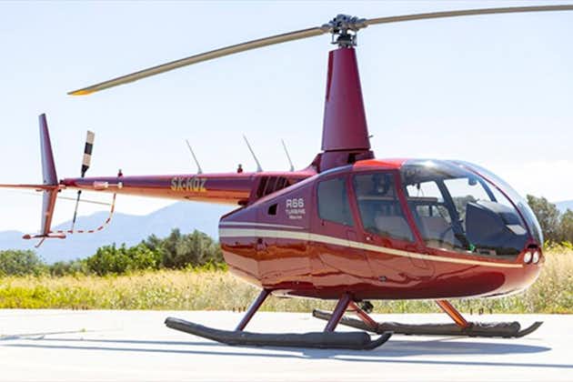 Traslado privado en helicóptero desde Mykonos a Ios
