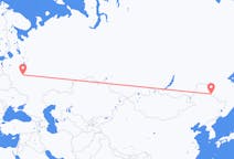 Flights from Blagoveshchensk, Russia to Moscow, Russia