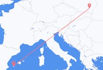 Flights from Rzeszów in Poland to Ibiza in Spain