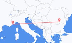 Flights from Monaco to Bucharest