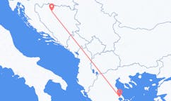 Lennot Banja Lukasta, Bosnia ja Hertsegovina Volosiin, Kreikka