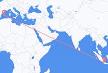 Flyg från Jakarta, Indonesien till Palma de Mallorca, Spanien
