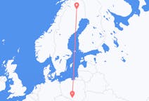 Flights from Katowice, Poland to Gällivare, Sweden