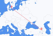Vols d’Erevan, Arménie vers Malmö, Suède