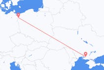 Fly fra Kherson til Szczecin