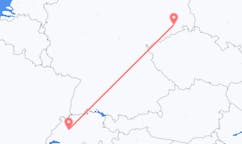 Lennot Dresdenistä, Saksa Berniin, Sveitsi
