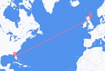 Flyreiser fra Tampa, til Aberdeen