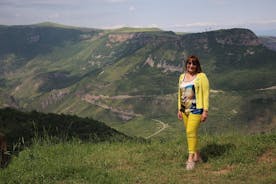 Tour di gruppo: cascata Shaki, monastero e funivia di Tatev, azienda vinicola Hin Areni