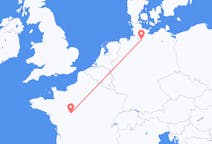 Flyreiser fra Hamburg, Tyskland til Tours, Frankrike