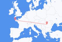 Flights from Sibiu, Romania to Brest, France