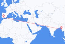 Flights from Kyaukpyu to Seville