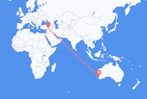 Flyreiser fra Perth, Australia til Sanliurfa, Tyrkia