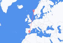 Flyg från Bergen, Norge till Almeria, Spanien