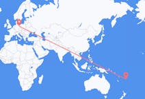 Flyreiser fra Kadavu, Fiji til Berlin, Tyskland