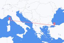 Flyg från Bastia, Frankrike till Istanbul, Turkiet