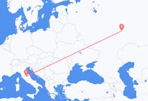 Flights from Ulyanovsk, Russia to Perugia, Italy