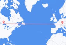 Flyreiser fra Thunder Bay, Canada til Memmingen, Tyskland