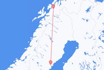Flights from Andselv, Norway to Kramfors Municipality, Sweden